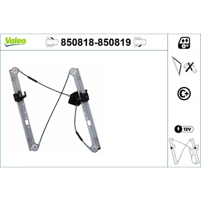 Zvedací zařízení oken VALEO 850819