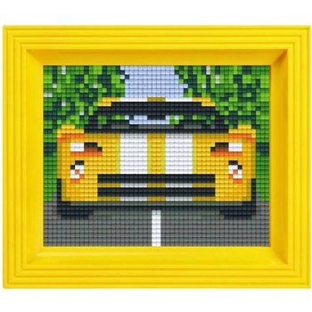 Pixelhobby Креативен комплект с рамка и пиксели Pixelhobby Classic - Състезателна кола (31229)