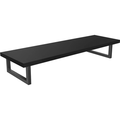 Cerano Doska pod umývadlo Navira Pro + 2 konzoly pod dosku čierna matná 100x46x3,6 CER-606024