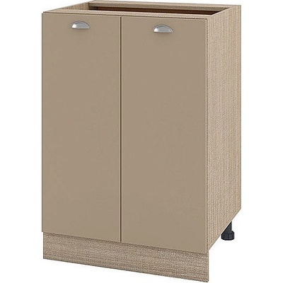 ИРИМ Долен кухненски шкаф Сити МФ-Капучино мат-11-22 60 см