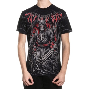 AFFLICTION мъжка тениска affliction - shadow thief - black - a27307-bk