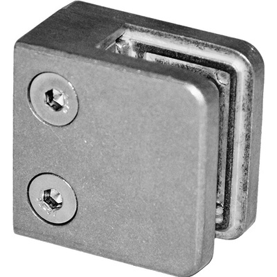 ZAMAK svorka plochá, sklo 6–10,76 mm, bez úpravy