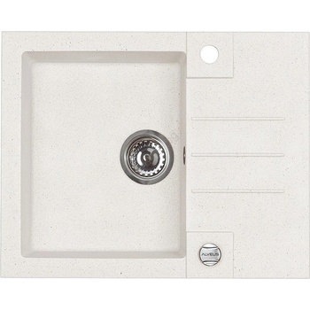 Alveus 1090947 - Кухненска мивка ROCK 59, 5x47, 5 см гранит/бял (AV0059)