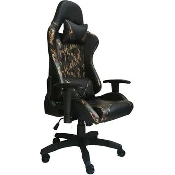 Image 1 of RFG Геймърски стол rfg top game, ергономичен, до 130кг, екокожа, камуфлажен, 4010200181