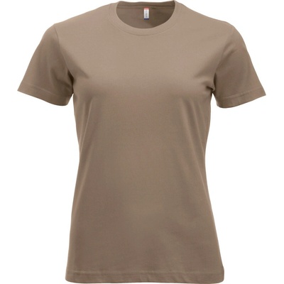 CLIQUE Tričko New Classic T Women krátký rukáv dámské COT679361asz00 caffe latte