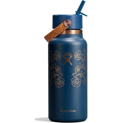 Hydro Flask Wide Flex Straw Cap termoska 946 ml western dark blue