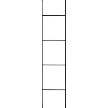 Light & Living Черна метална декоративна стълба Siem - Light & Living (6717912)