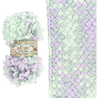Alize Puffy Fine Color 6466 mätovo fialová