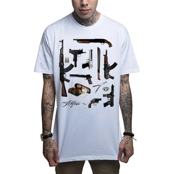 Image 1 of MAFIOSO мъжка тениска mafioso - lineup - БЯЛ - maf036