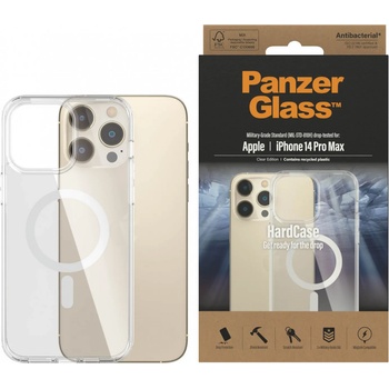 Image 1 of Panzer Гръб HardCase PanzerGlass, MagSafe за Apple Iphone 14 Pro Max , Antibacterial - Прозрачен