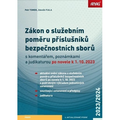 Zákon o služebním poměru příslušníků bezpečnostních sborů - Zdeněk Fiala, JUDr. Petr Tomek