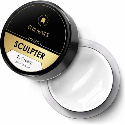 Enii Nails Sculpter stavební UV/Led gel 2 Cream 30 ml