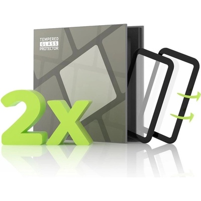 Tempered Glass Protector na Xiaomi Band 7, 3D Glass, vodoodolné (2 ks v balení) TGR-XB7-BL