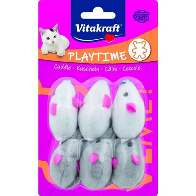 Vitakraft myš kožešina 6 ks