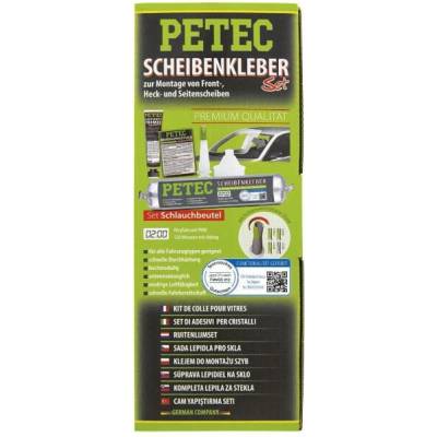 PETEC 83433 Sada pro lepení skel