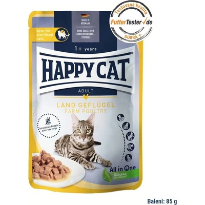 Happy Cat Culinary Drůbež 85 g