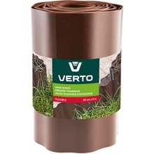 Bradas Plastový okraj trávníku OBFG0920 20 cm x 9 m hnědá