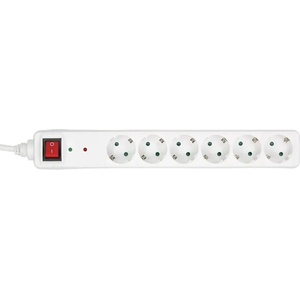 Xmart 6 Plug 1,5 m Switch (GNBKS06-W-1.5)