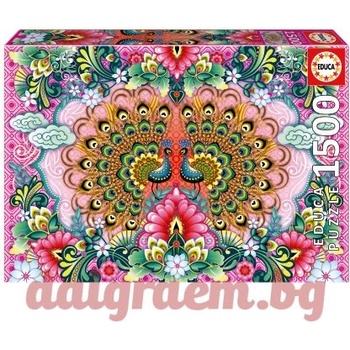 Educa Пъзел educa 19942 - 1500 части - Бенгалски пауни (edu19942)