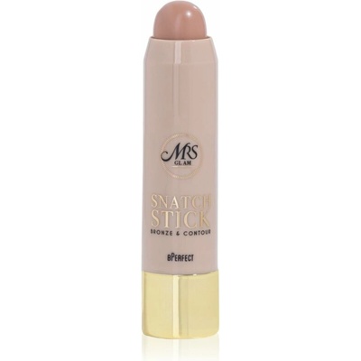 BPerfect Snatched Stick Bronze & Contour bronzer v tyčinke 01 Light Peach 44 g