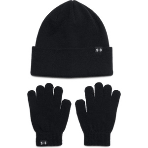 Under Armour Beanie combo черно, бяло (1386642-001)