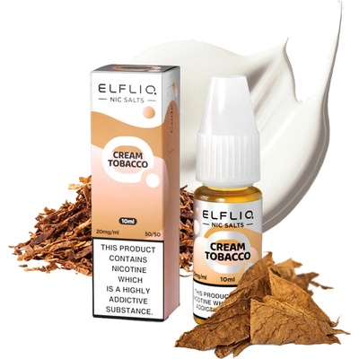 ELF LIQ Cream Tobacco 10 ml 20 mg – Zboží Dáma