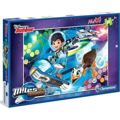 Clementoni Miles z budoucnosti MAXI 30 dielov