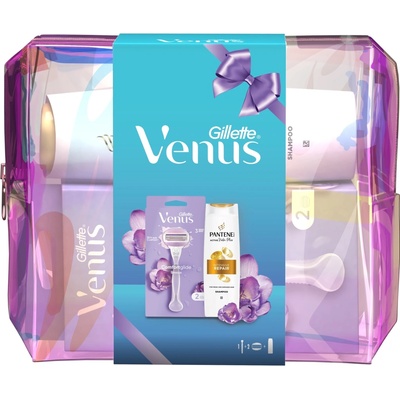 GILLETTE VENUS ComfortGlide holiaci stroček + šampón Pantene Repair and Protect 250 ml