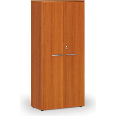 Primo Kancelárska skriňa s dverami WOOD, 1781 x 800 x 420 mm, čerešňa