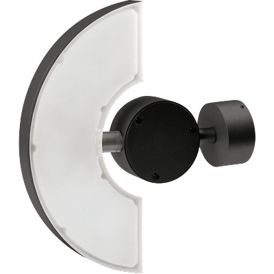 UltraLux LED фасадно осветително тяло 6W, 4200K, IP65, подвижно, графит (LOF642P)