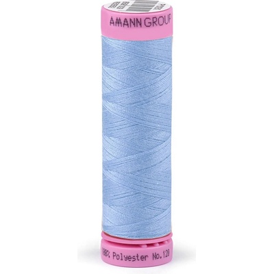 Prima-obchod Polyesterové nitě návin 100 m Aspo Amann, barva 0814 Baby Blue
