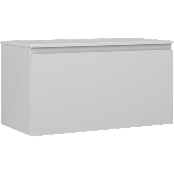 Mexen Orio шкаф за баня под мивка 90 см с плот, 1 чекмедже, сив мат - 91A10-09047-1-BFC62 (91A10-09047-1-BFC62)