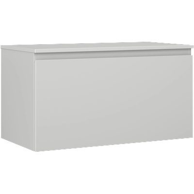 Mexen Orio шкаф за баня под мивка 90 см с плот, 1 чекмедже, сив мат - 91A10-09047-1-BFC62 (91A10-09047-1-BFC62)