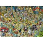 Ravensburger - Puzzle Movie Set: Haunted Town - 1 000 piese