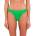 SUNDEK High-leg brief in embossed fabric bikini bottom - Green (Guava)