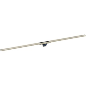 Geberit CleanLine - Неръждаем линеен сифон 80, 30-90 cm, полиран/четкан шампанско 154.440. 39.1 (154.440.39.1)