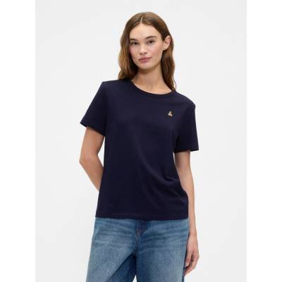 GAP Tričko VintageSoft Brannan Bear Tmavě modrá