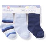 Kikkaboo Бебешки чорапи Kikkaboo - Stripes, Dark Blue, 0-6 m (31110010028)