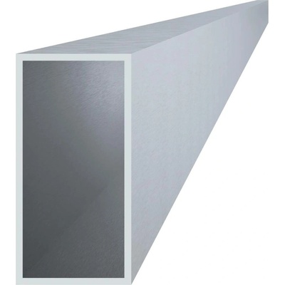 Hliníkový jekl 100x50x3 mm, délka 6000 mm