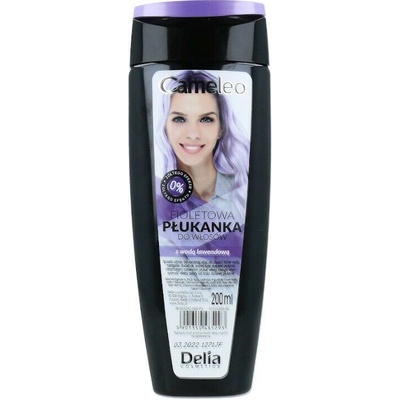 Delia Cosmetics Cameleo Flower Water tónovací šampón Violet 200 ml