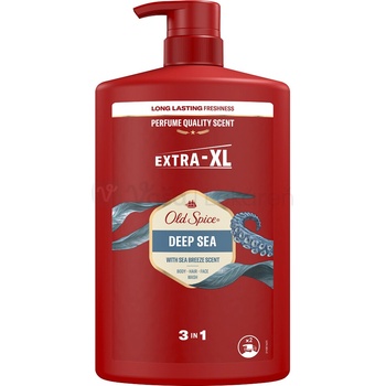 Old Spice Deep Sea 3 v 1 Sprchový Gél a Šampón 1000 ml