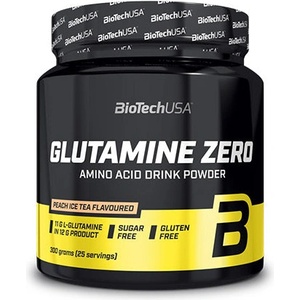 BioTechUSA Glutamine Zero - Студен чай с праскова / 300 г