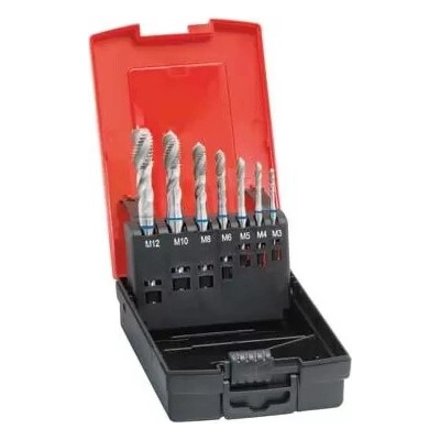 Sada strojních závitníků DIN371/376 typ INOX tvar C M3-M12 FORMAT