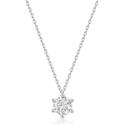 Sofia Diamonds Zlatý náhrdelník s laboratórnym diamantom LABGPD22214WG
