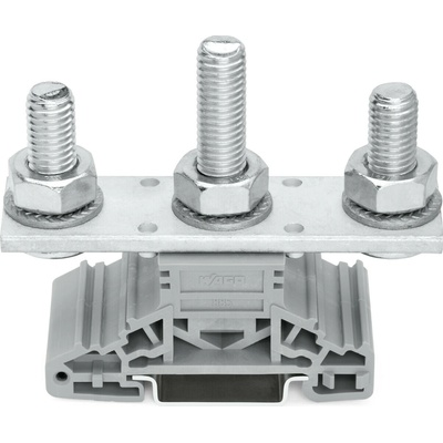 WAGO Svorka 885-310 šroubová pro kabelová oka Boční držáky značení Na DIN lištu 35 × 15 a 35 × 7,5, šedá 885-310 – Hledejceny.cz