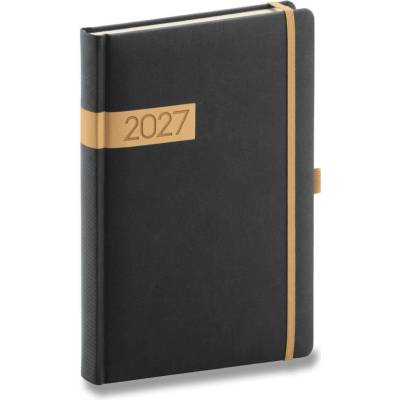Presco Twill A5 denní 2027 černý