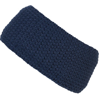 Myrtle Beach čelenka Fine Crocheted headband modrá indico