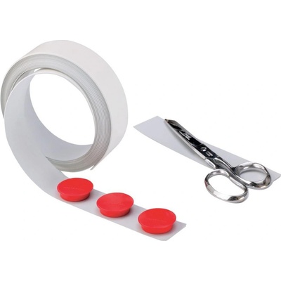Magnetoplan Páska magnetická 5 m x 35 mm samolepící bílá