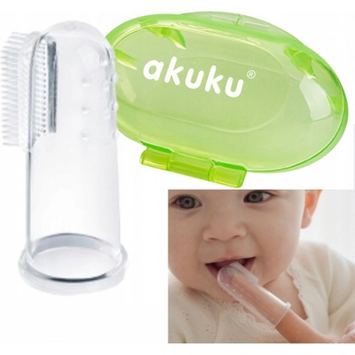 Baby Mix Prvá zubná kefka s puzdrom