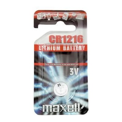 Maxell Бутонна батерия литиева maxell cr-1216 3 v (ml-bl-cr-1216)